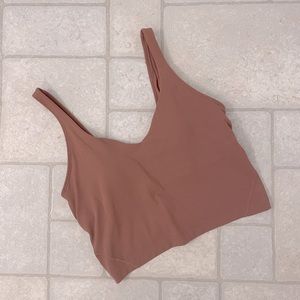 Lululemon cropped align shirt